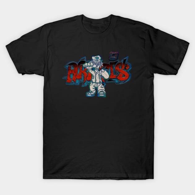 Graffiti Arktis T-Shirt by Core300 Art & Designs